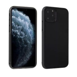 Iphone 12 Pro Max - Coque silicone noir