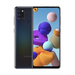 Samsung Galaxy a21s-etui-housse-portefeuil-coque-vitre-verre-trempé-protection